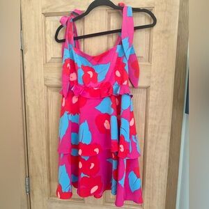 Show Me Your Mumu- mini floral dress, size medium